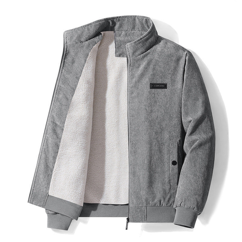 James™ | Corduroy Jacket with Fleece Lining