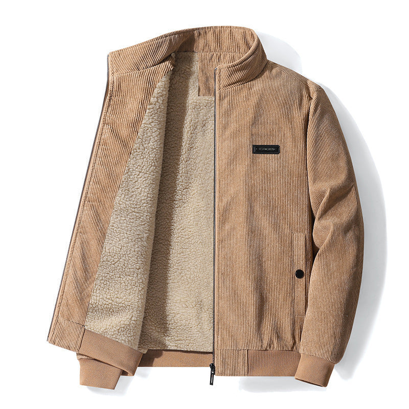 James™ | Corduroy Jacket with Fleece Lining