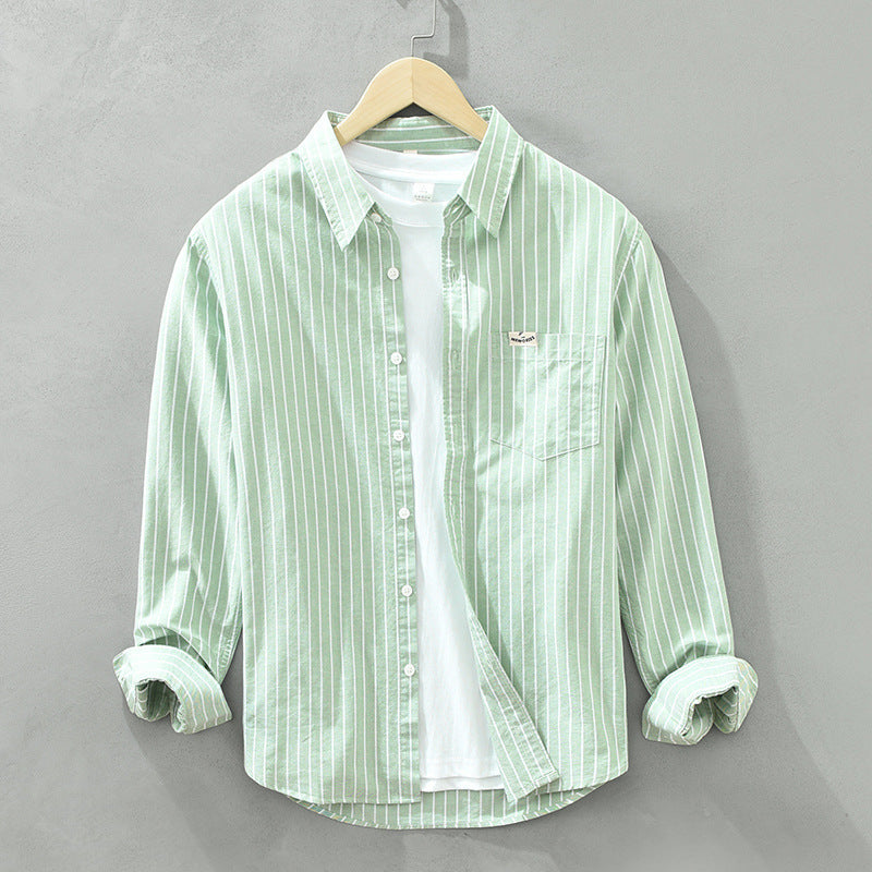 Henry | Striped Cotton Shirt