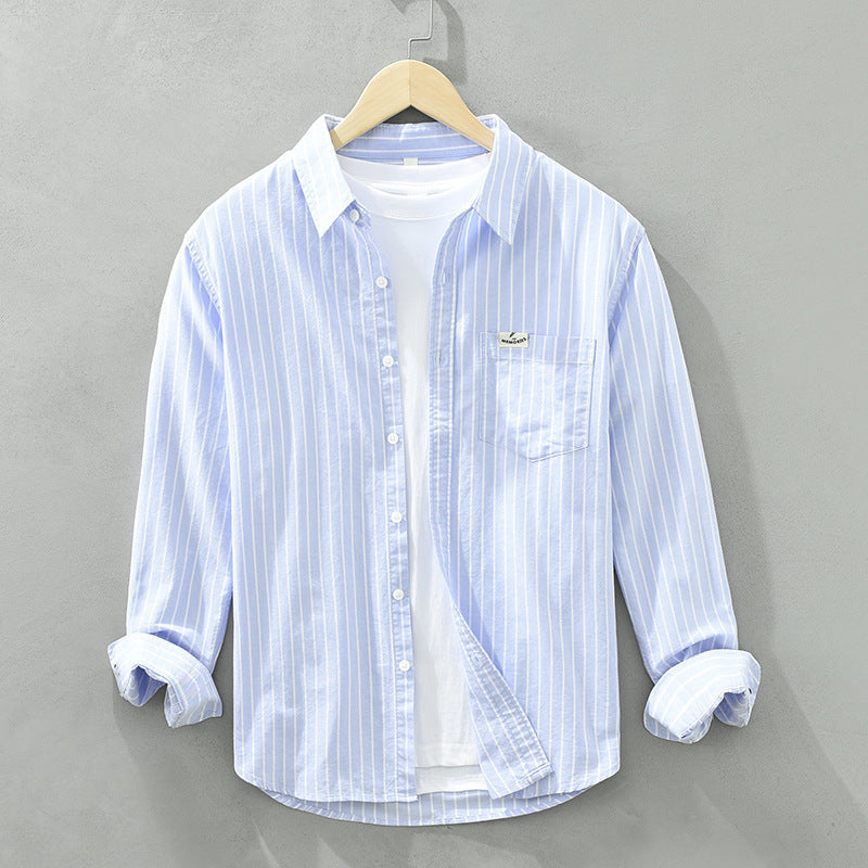 Henry | Striped Cotton Shirt