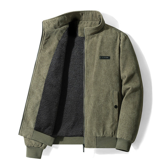 James™ | Corduroy Jacket with Fleece Lining